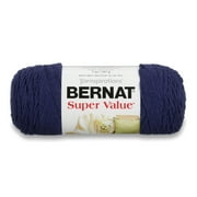 Bernat Super Value Yarn (142G/5Oz), Denim Heather