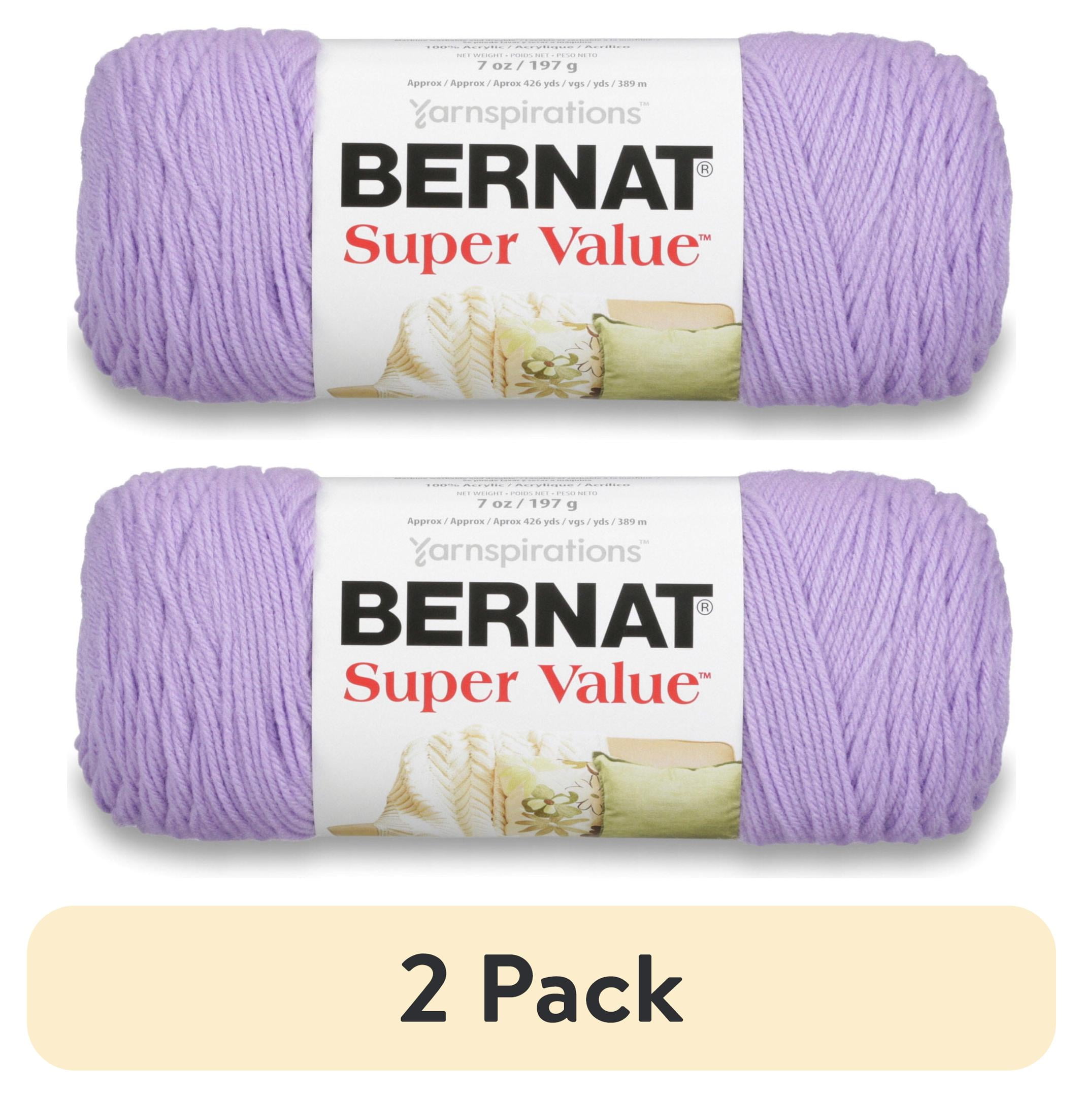 Bernat Super Value Yarn - Carrot Orange, Worsted Weight Acrylic Yarn, 7oz / 426 Yards