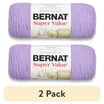 Bernat Alize Blanket EZ Yarn Bundle - 2 Pack, 100% Polyester, Seaport Teals (No Needles Needed)