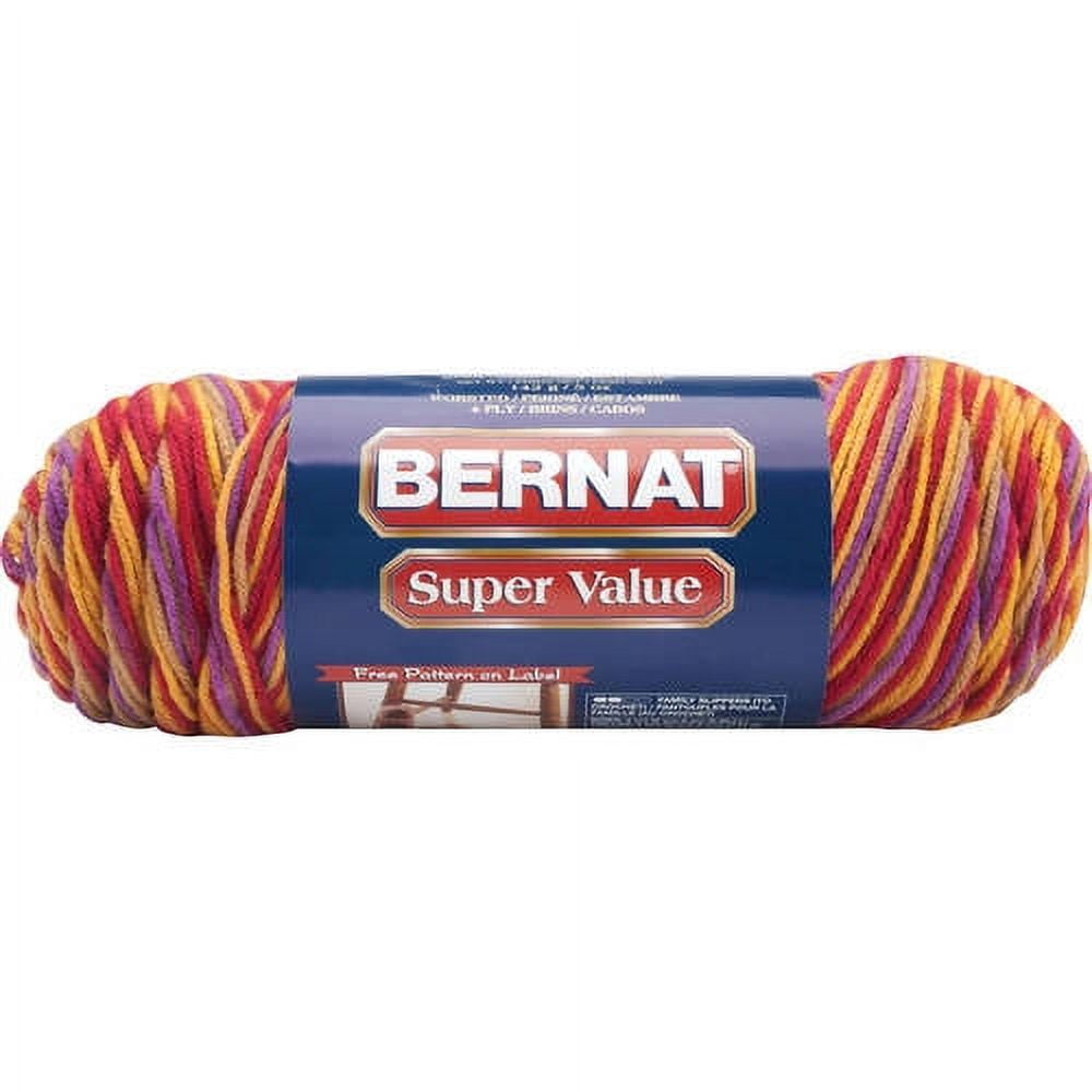 Bernat Super Value Ombre Yarn, Twinkle
