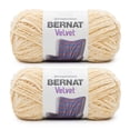 thumbnail image 1 of Bernat Velvet Soft Sunshine Yarn - 2 Pack of 300g/10.5oz - Polyester - 5 Bulky - 315 Yards - Knitting/Crochet, 1 of 3