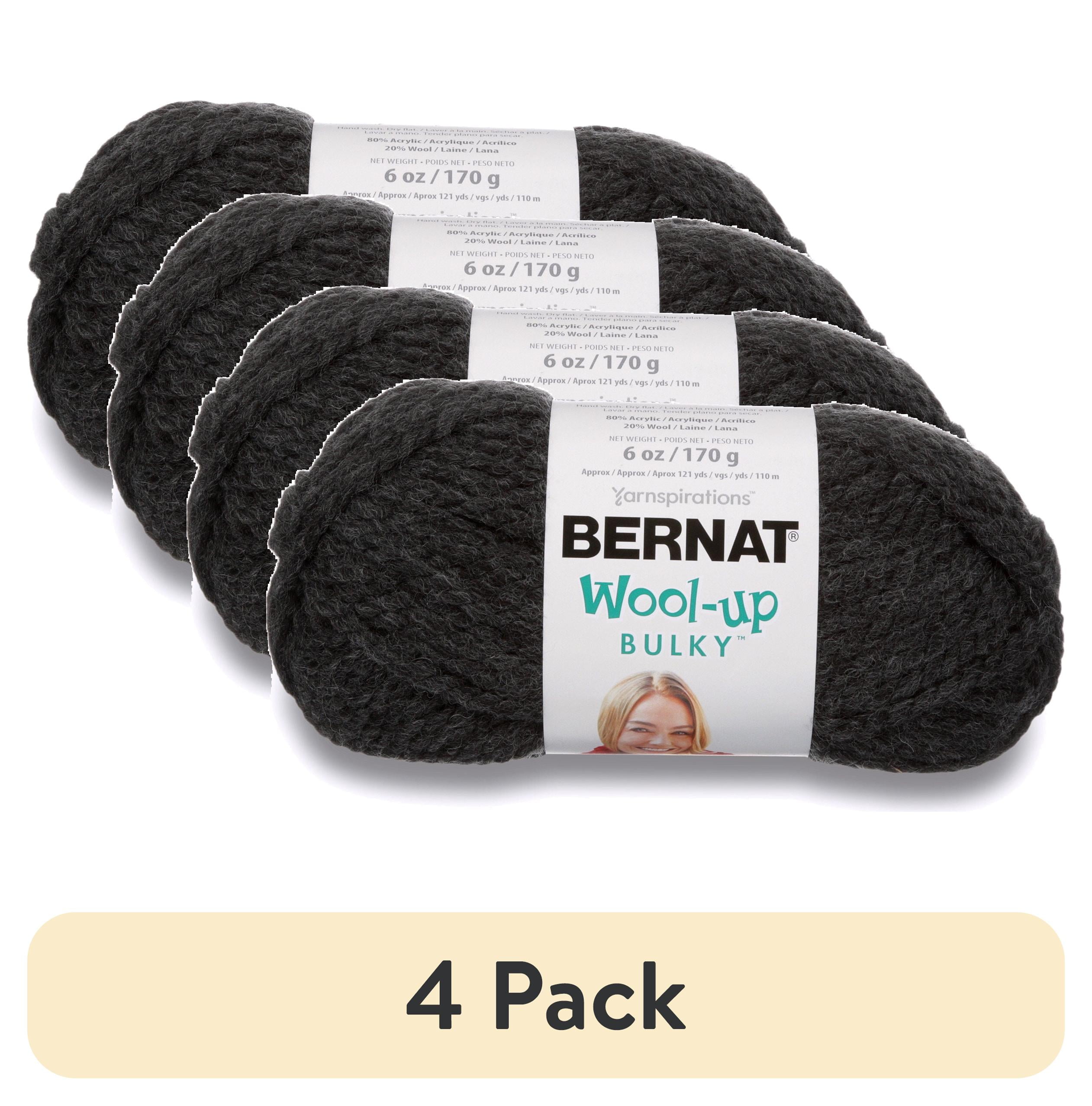 BERNAT WOOL UP BULKY YARN 170G 6OZ LIGHT GRAY Walmart