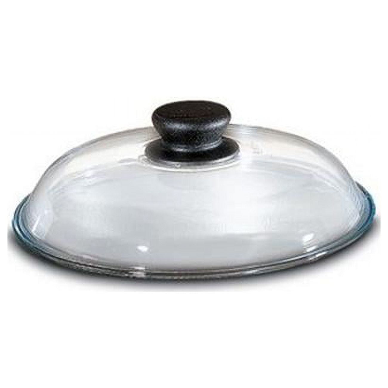 Berndes 24 Cm Tempered Glass Lid With Black Silicone Rim - Replacement Lid For Pots & Pans