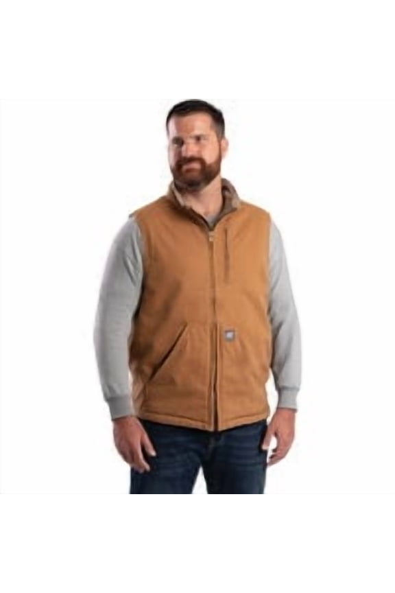 Apparel Berne Men's Sherpa-Lined Duck Vest - Pack of 4 Bulk Value Case