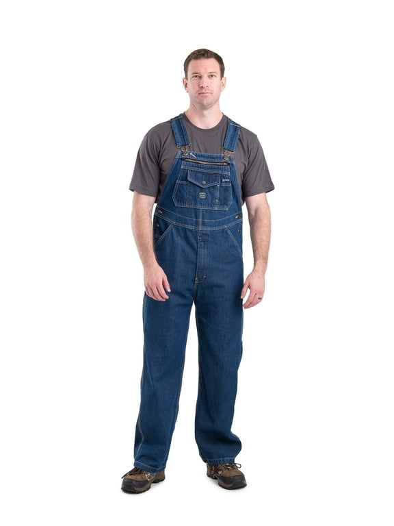 Apparel Heritage Unlined Washed Denim Bib Overall, Big & Tall Sizes