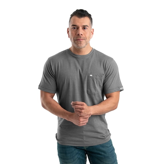 Berne Apparel Performance Short Sleeve Pocket Tee, Up to 6XL