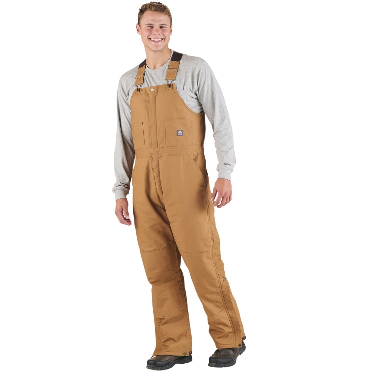 Duck Application Berne Heritage Duck Bib Overall - Insulated Workwear - X-Large Regular ...
