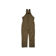 Berne Heritage Insulated Bib Overall Men's, Bark, 6XL,