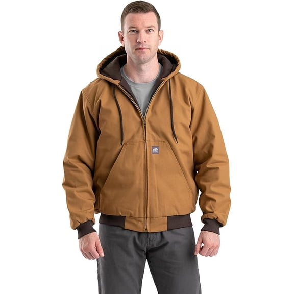 Berne Insulated & Hooded Cotton, Active Work Jacket (Men's)