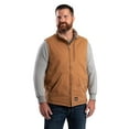 thumbnail image 1 of Berne Men's Canyon Sherpa Lined Vest, 2XL, Regular, Brown Duck, 1 of 5