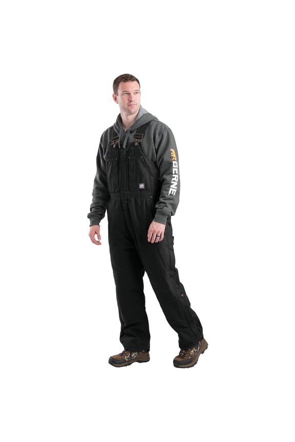 Heartland Insulated Washed Duck Bib Overall - Workwear - XX-Large Regular — Residential Use, Standard Application