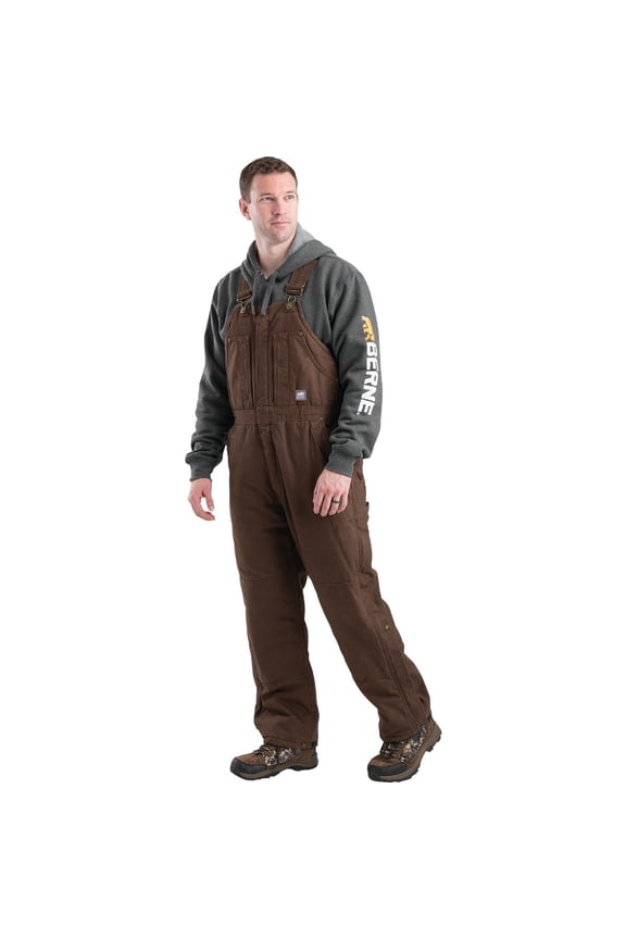 Heartland Insulated Washed Duck Bib Overall - Workwear - XX-Large Regular — Residential Use, Standard Application