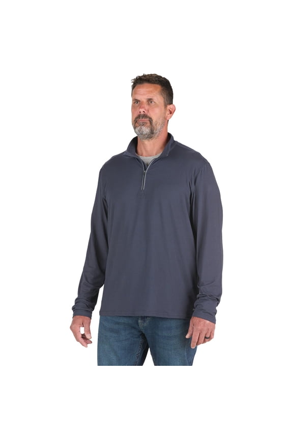 Quarter-Zip Pullover - UPF Sun Protection, Midweight - Men's — Residential Use, Standard Application