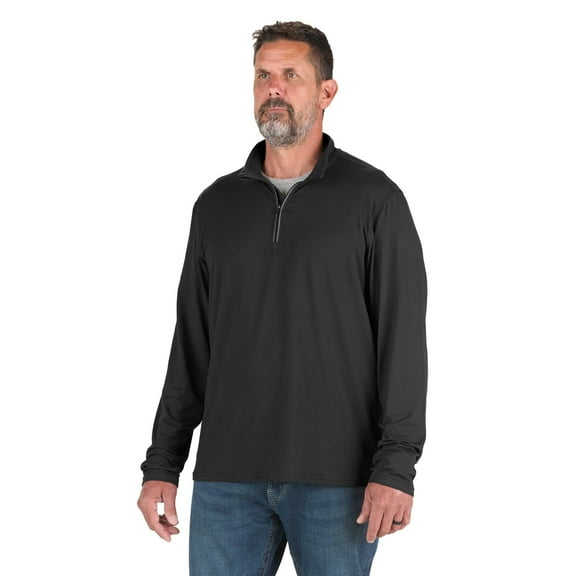 Berne Midweight UPF Sun Protection 50 Quarter-Zip Pullover, Men's X-Large