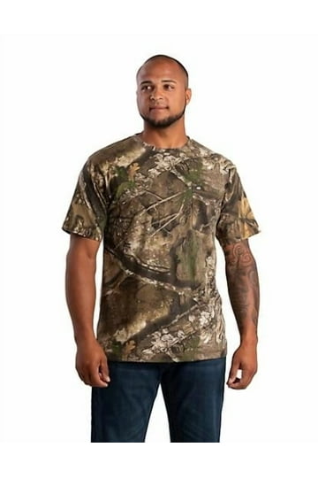 T-shirt Homme RealTree Bleu Moyen, Coton 100%, Taille M - Occasion état Très Bon