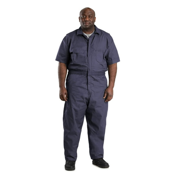 Heritage Short Sleeve Poplin Coverall
