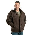 thumbnail image 1 of Men's Washed Duck Zip-Off Hooded Work Coat, 1 of 5