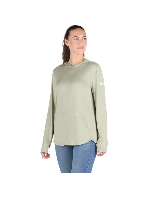 Long Sleeve Hoodie Shirt - UPF 50 Sun Protection - Women's XX-Large — Residential Use, Standard Application