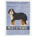 thumbnail image 1 of Bernedoodle Welcome Flag Canvas House Size, 1 of 1