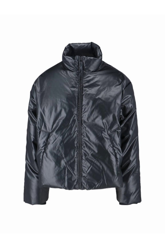 Structured Minimalist Jacket With Front Zipper Closure (Men's)