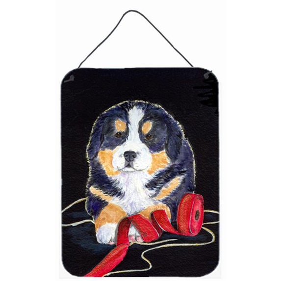 Bernese Mountain Dog Aluminium Metal Wall Or Door Hanging Prints