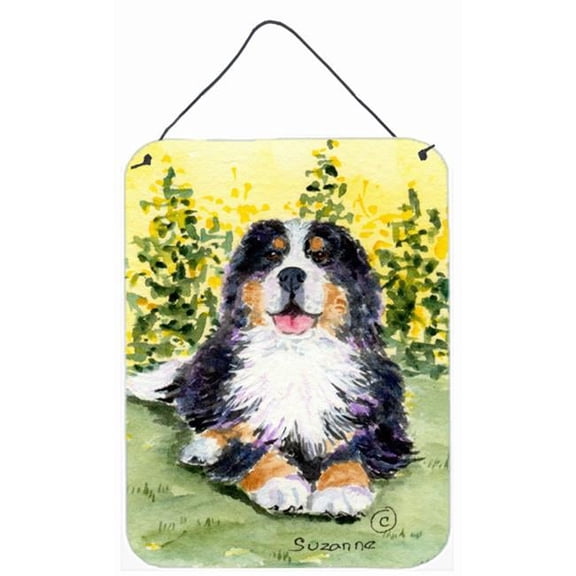 Bernese Mountain Dog Aluminium Metal Wall Or Door Hanging Prints
