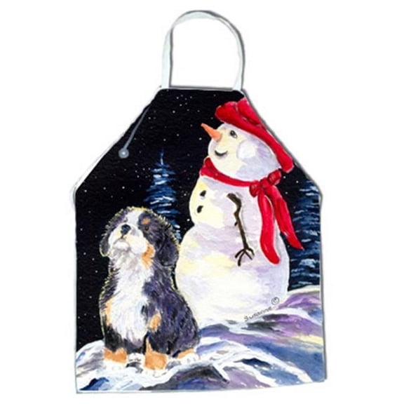 Bernese Mountain Dog Apron - 27 x 31 in.