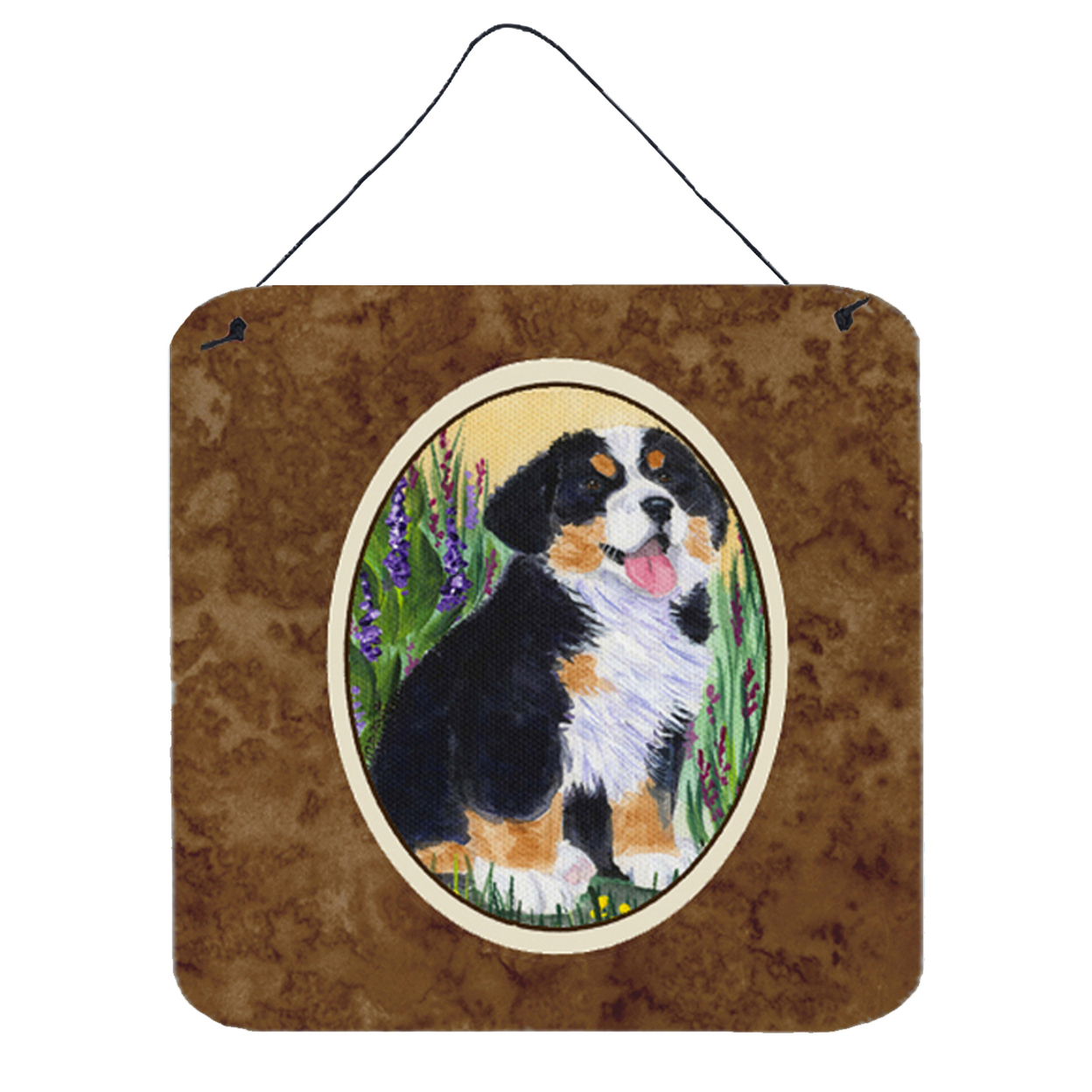 Carolines Treasures - Bandiera Da Giardino Per Il Ringraziamento Con Cane Bernese, 100% Poliestere, Double Face