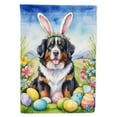 thumbnail image 1 of Bernese Mountain Dog Easter Egg Hunt House Flag 28 in x 40 in, 1 of 7