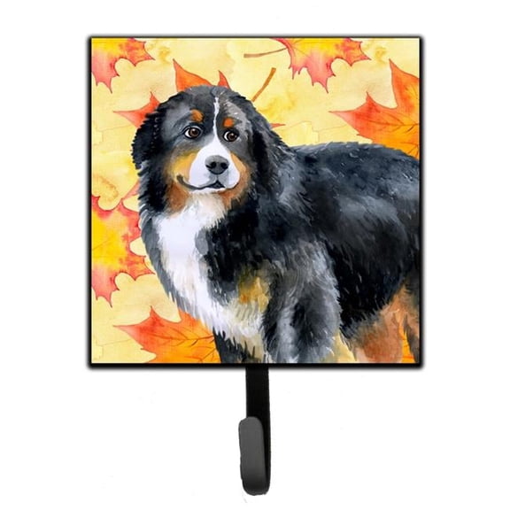 Bernese Mountain Dog Fall Leash or Key Holder