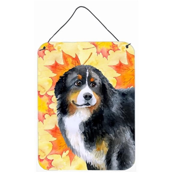 Bernese Mountain Dog Fall Wall or Door Hanging Prints