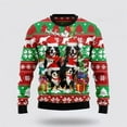 thumbnail image 1 of Bernese Mountain Dog Family Christmas Sweater – Dog Lover Christmas Sweater, 1 of 2