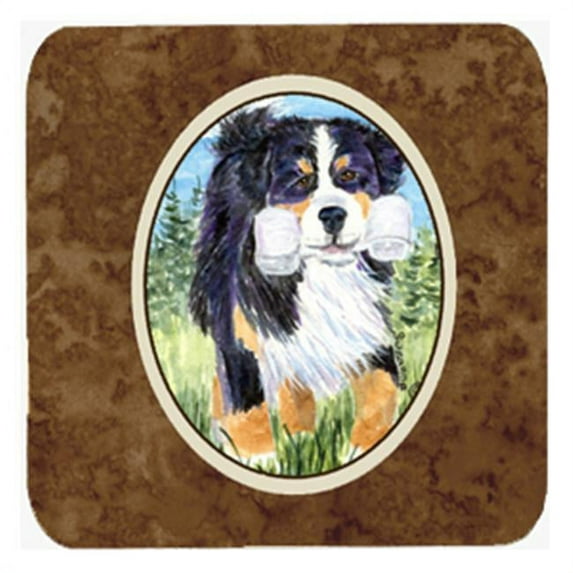 Bernese Mountain Dog Foam Coasters, Set - 4