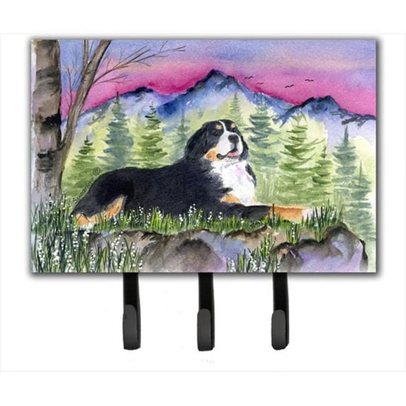 Bernese Mountain Dog Leash Holder Or Key Hook