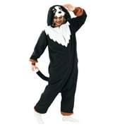 Bernese Mountain Dog Onesies for Adults, Animal Costume Adult One Piece Pajamas, Halloween Cosplay Costume Jumpsuit for Women