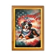 thumbnail image 1 of Bernese Mountain Dog Patriotic Welcome for 4Th of July Independence Day Acrylic Plaque with Wood Photo Frame Box Berner Lover Gifts Light Box - 00010, 1 of 5