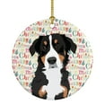 thumbnail image 1 of Bernese Mountain Dog Puppy #2 Christmas Ceramic Ornament 2.8 in x 2.8 in, 1 of 3