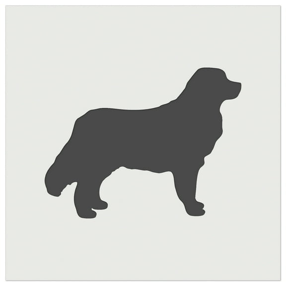 Bernese Mountain Dog Solid DIY Cookie Wall Craft Stencil - 3.5 Inch