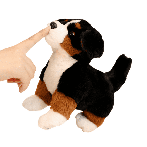 Bernese Mountain Dog Stuffed Animal - Dog Plush Pillow Plushies - Birthday Gifts for Kids Girls Boys