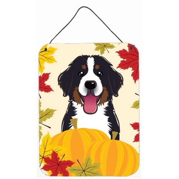 Bernese Mountain Dog Thanksgiving Wall or Door Hanging Prints
