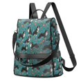 Bernese Mountain Dog and Wildflower Fashion Backpack, Convertible ...