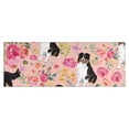thumbnail image 1 of Bernese Mountain Dogs with Pioneer Flower Kitchen Rug Mat,Kitchen Runner Rugs Non Skid Washable,Decorative Kitchen Floor Mats for Kitchen,Sink,Laundry,17"X47", 1 of 5