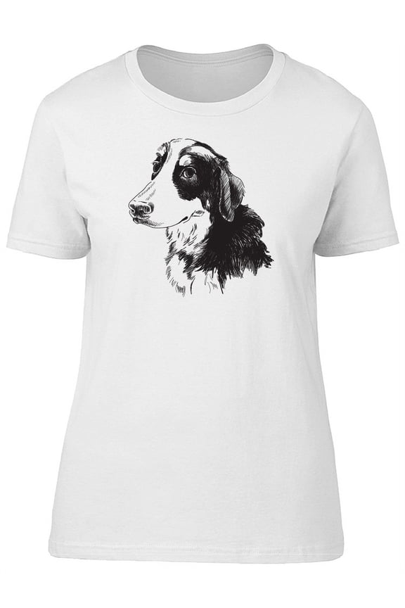 Bernese Mountain Face T-Shirt Men -Image by Shutterstock, Male x-Large