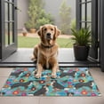 thumbnail image 1 of Bernese Mountain and Flower Door Rugs,Washable Non Slip Door Mats Indoor,Decorative Door Mats,Entry Mat Indoor for Entrance,Bedroom,Kitchen,Bathroom,20"x32", 1 of 6