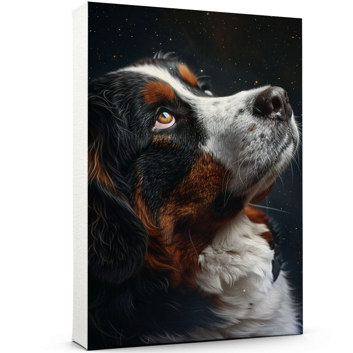 Picture of Bernese Mountain Space Poster Wall Art Funny Dog - Bernese Mountain Dog ...