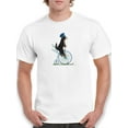 thumbnail image 1 of Bernese On Penny Farthing T-Shirt Men -Fab Funky Designs, Male 3X-Large, 1 of 4