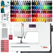 Bernette B37 Sewing Machine with 100 Thread Spools & Color Matching Bobbins