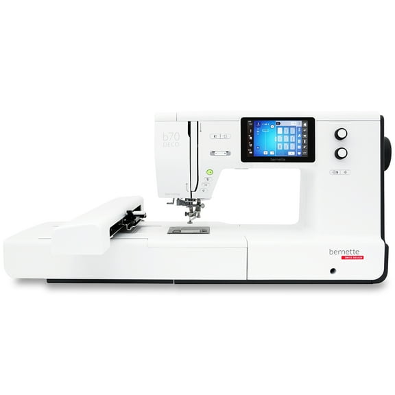 Bernette B70 Deco Embroidery Machine with Embroidery Bundle Touchscreen