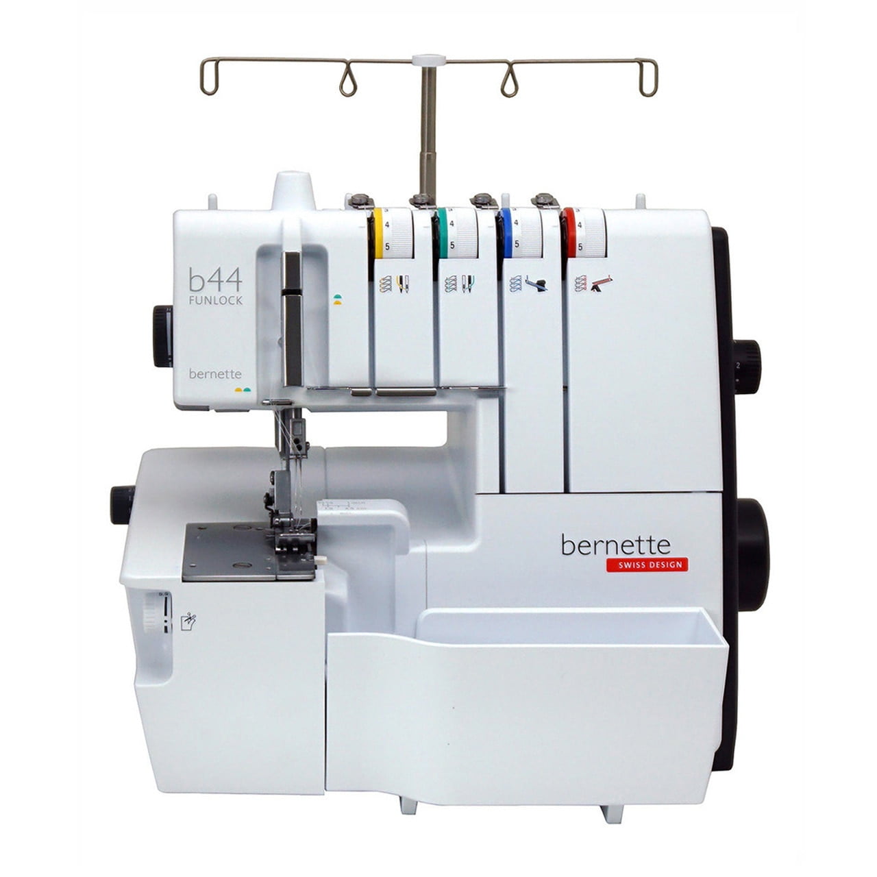 Bernette Funlock 44 Compact White Serger with LED Light