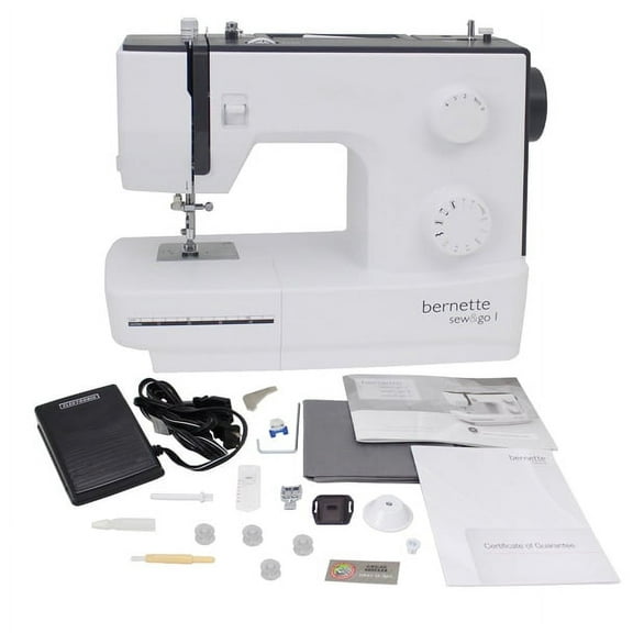 Bernette Sew and Go 1, Swiss Design Mechanical Sewing Machine